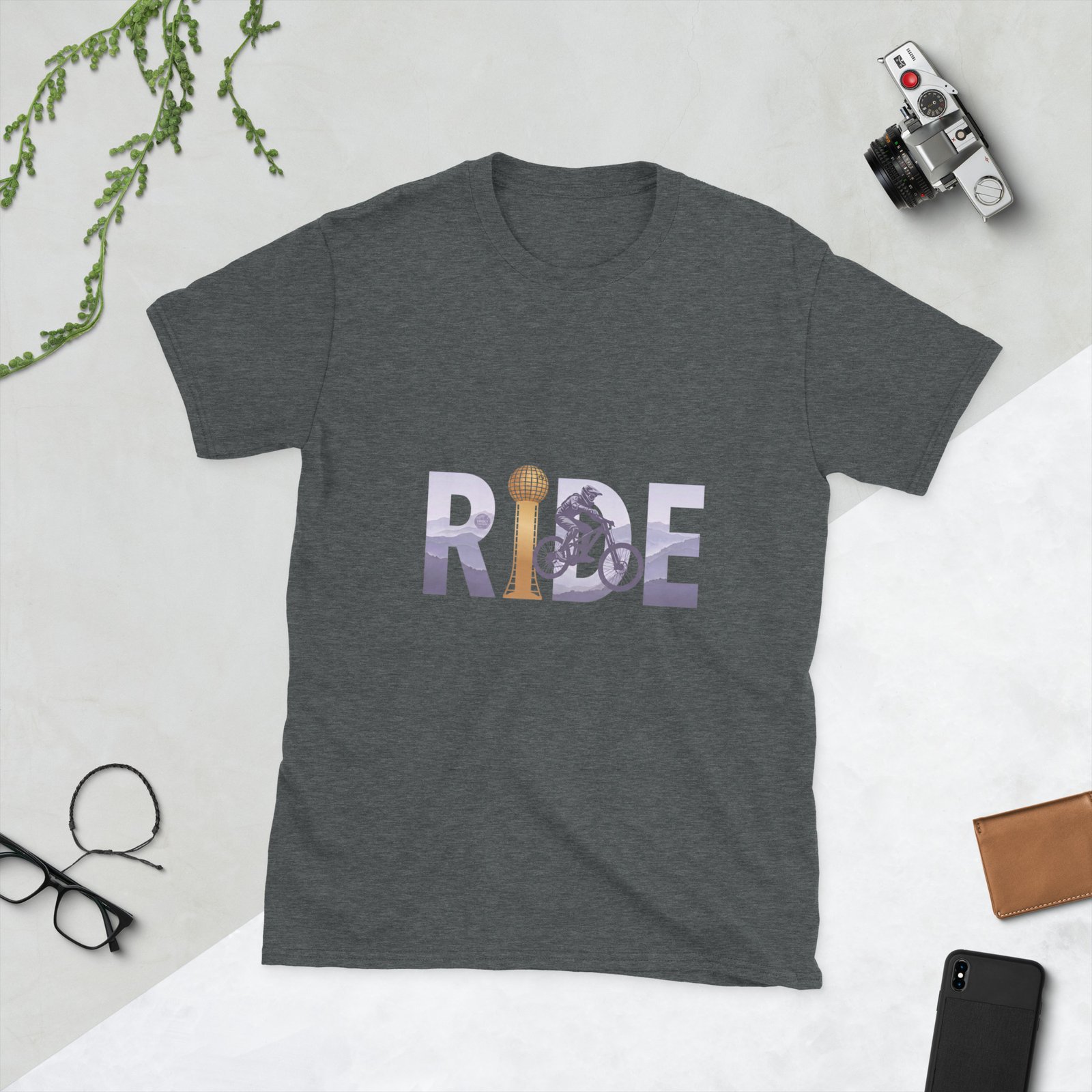 Smoky Threads mountain bike graphic tee